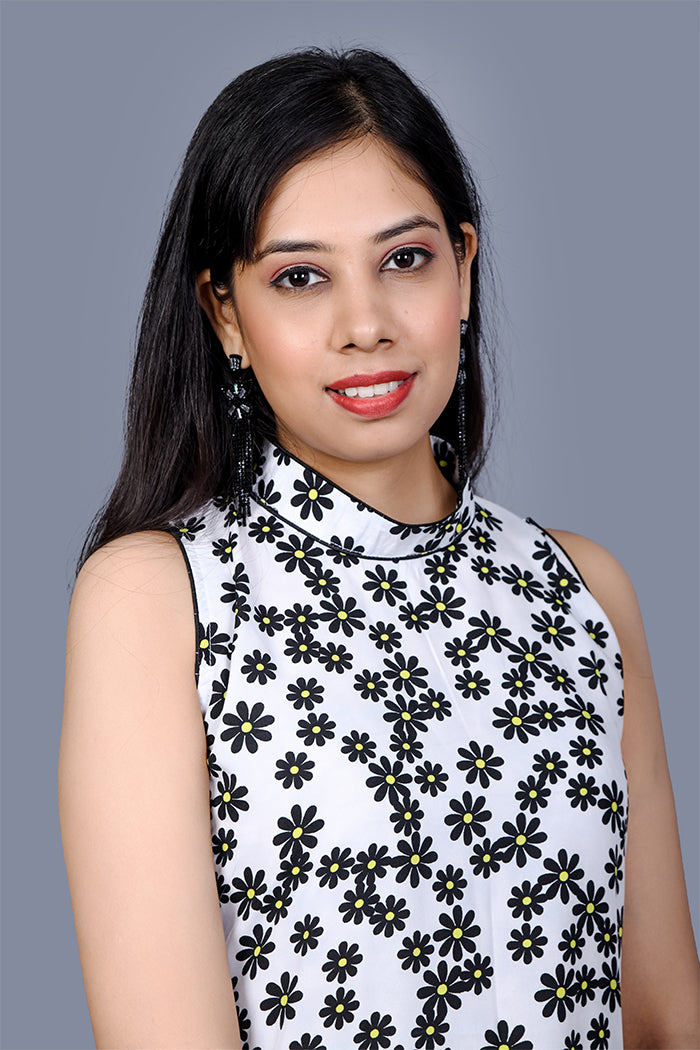 Halter neck kurti