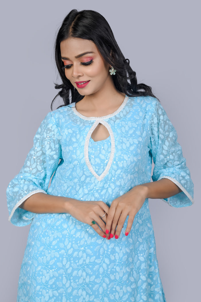 Sequence work kurti set