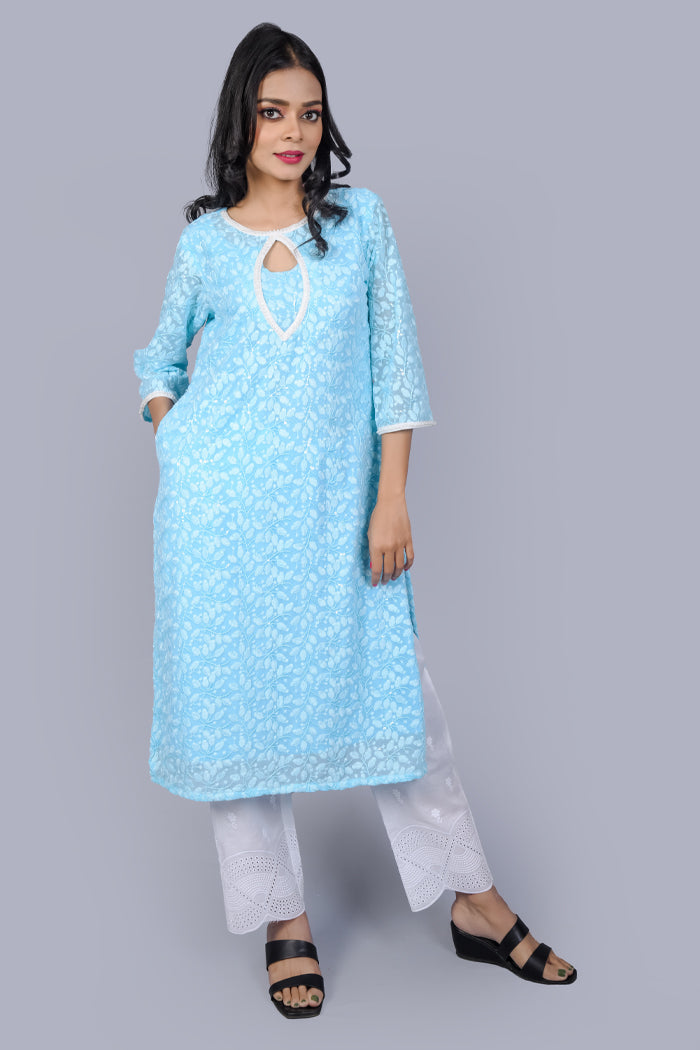 Sequence work kurti set