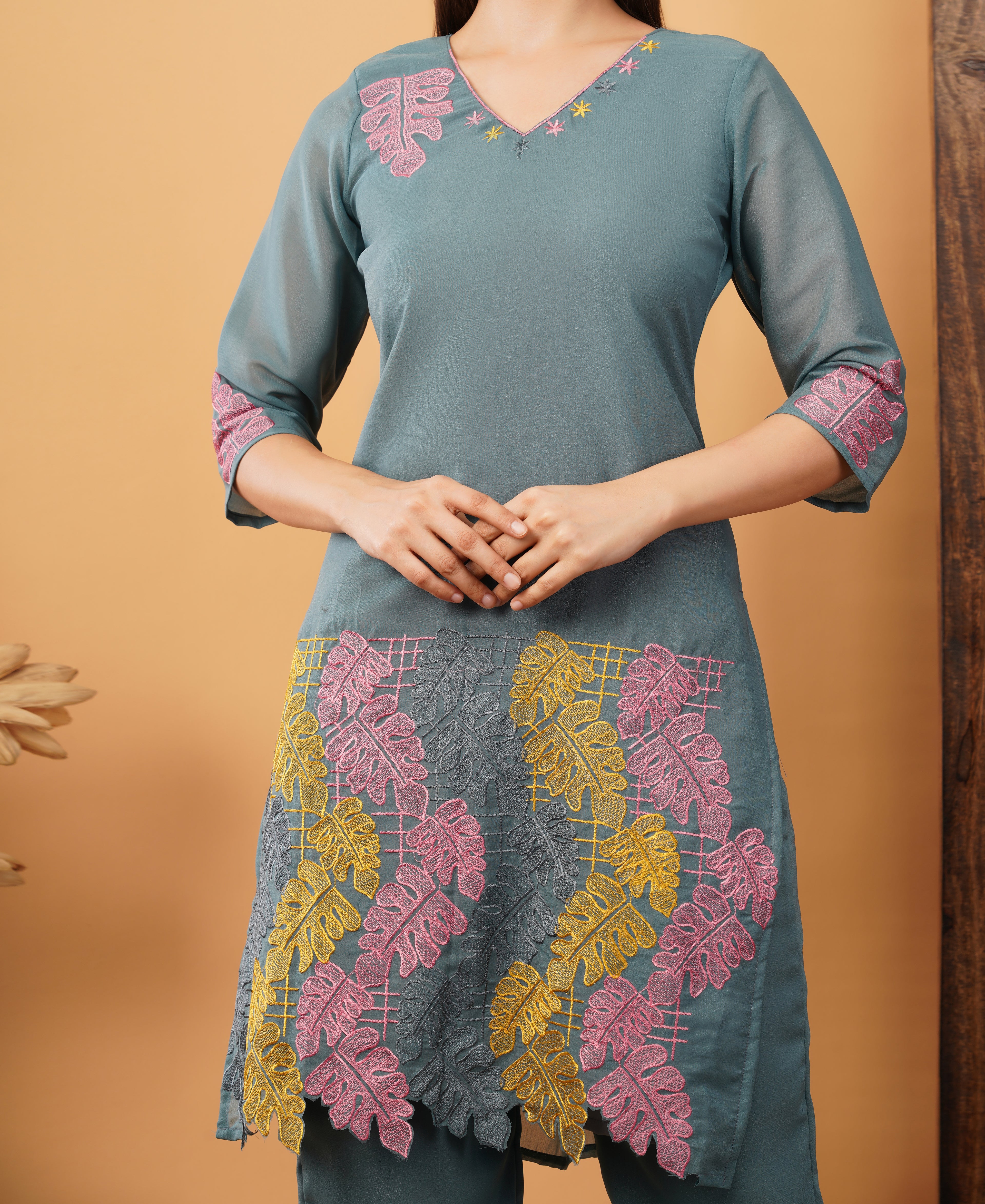Embroidery co ord set
