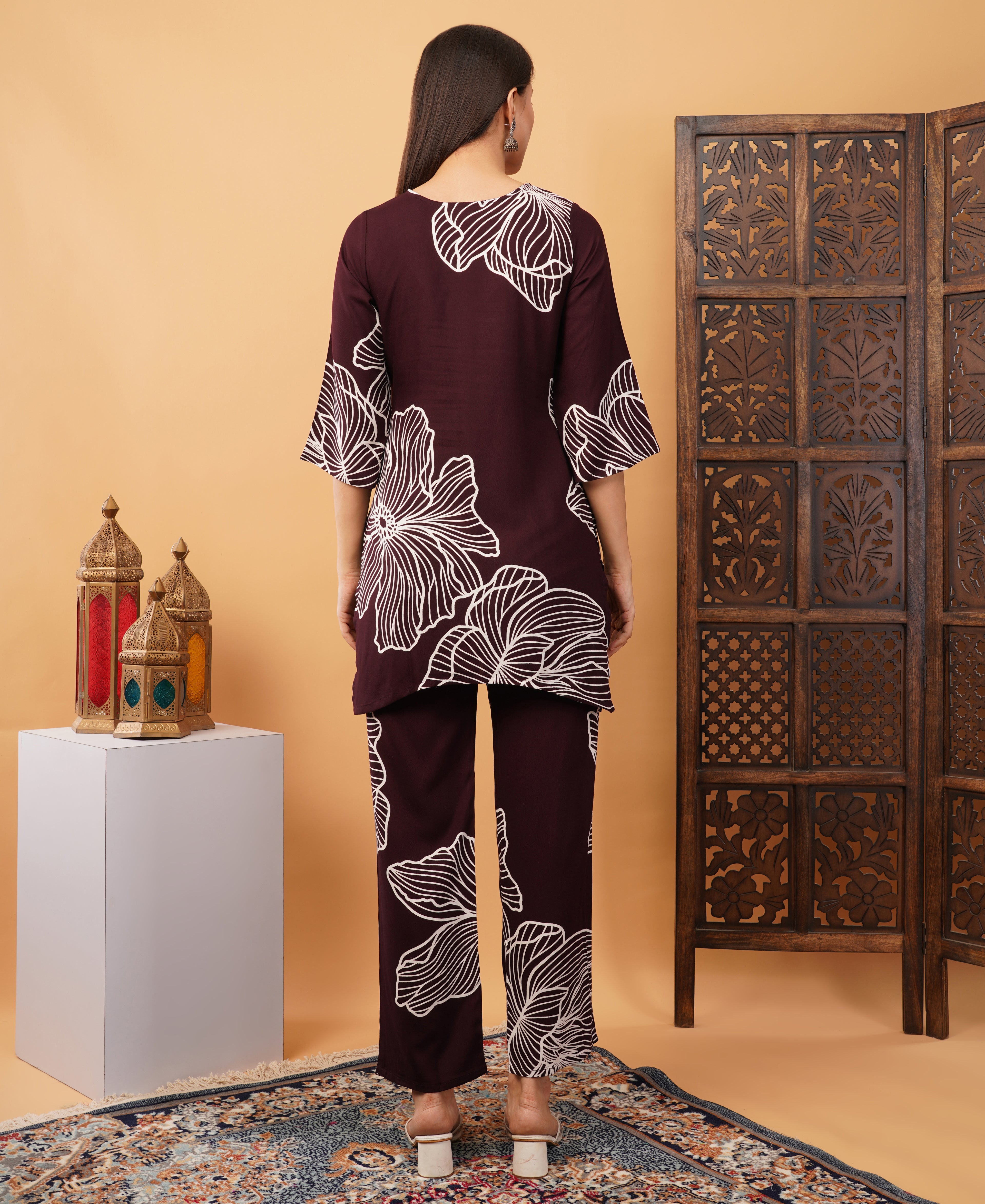 Printed Co ord set