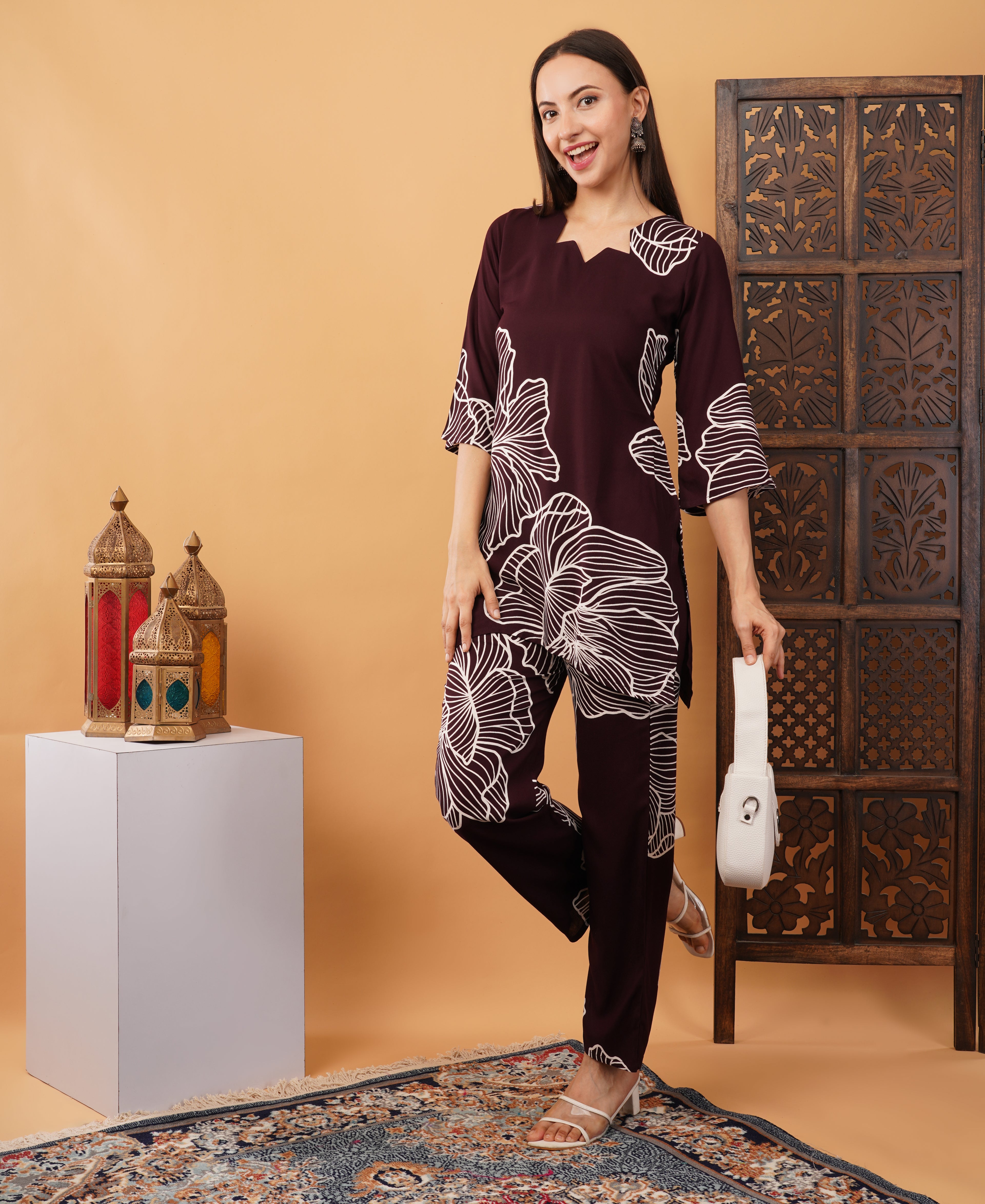 Printed Co ord set