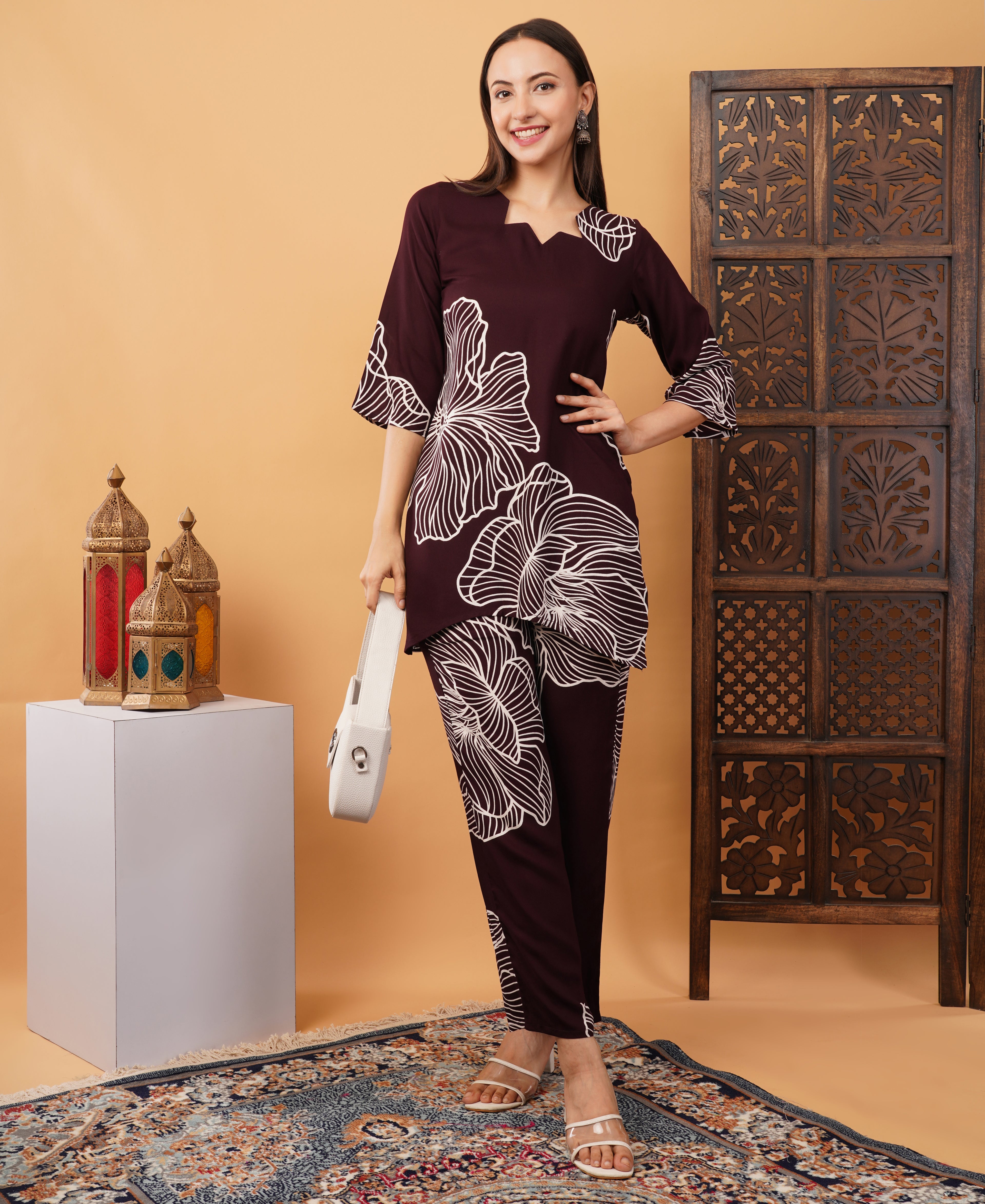 Printed Co ord set