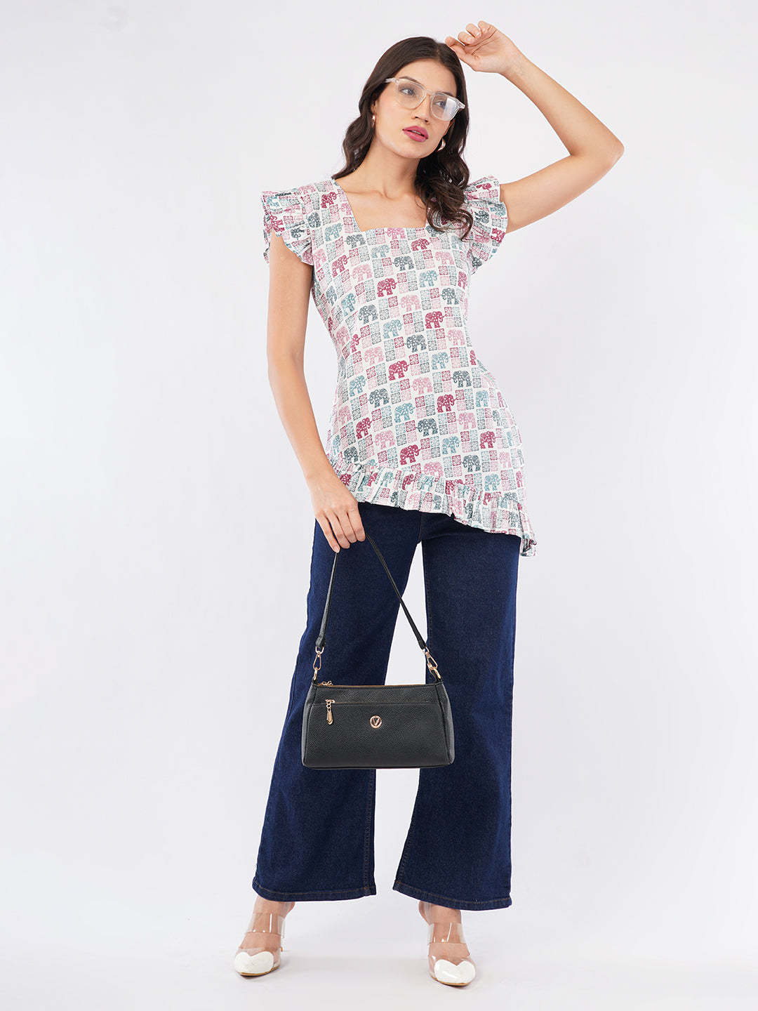 Asymmetrical Cotton Top