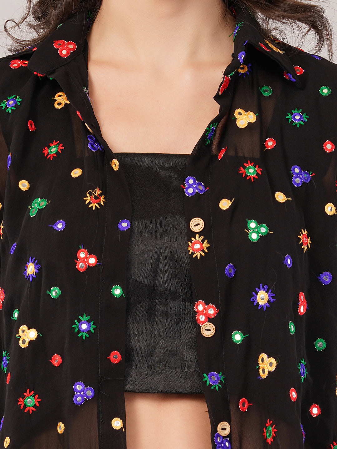 Shirt with top & trouser