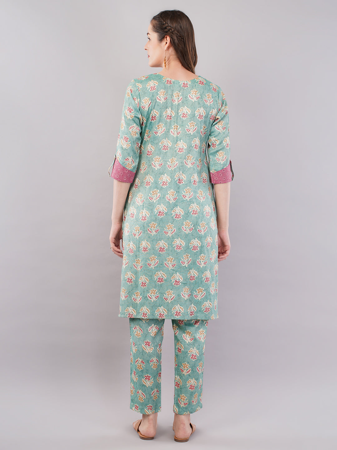 green summer co ord set