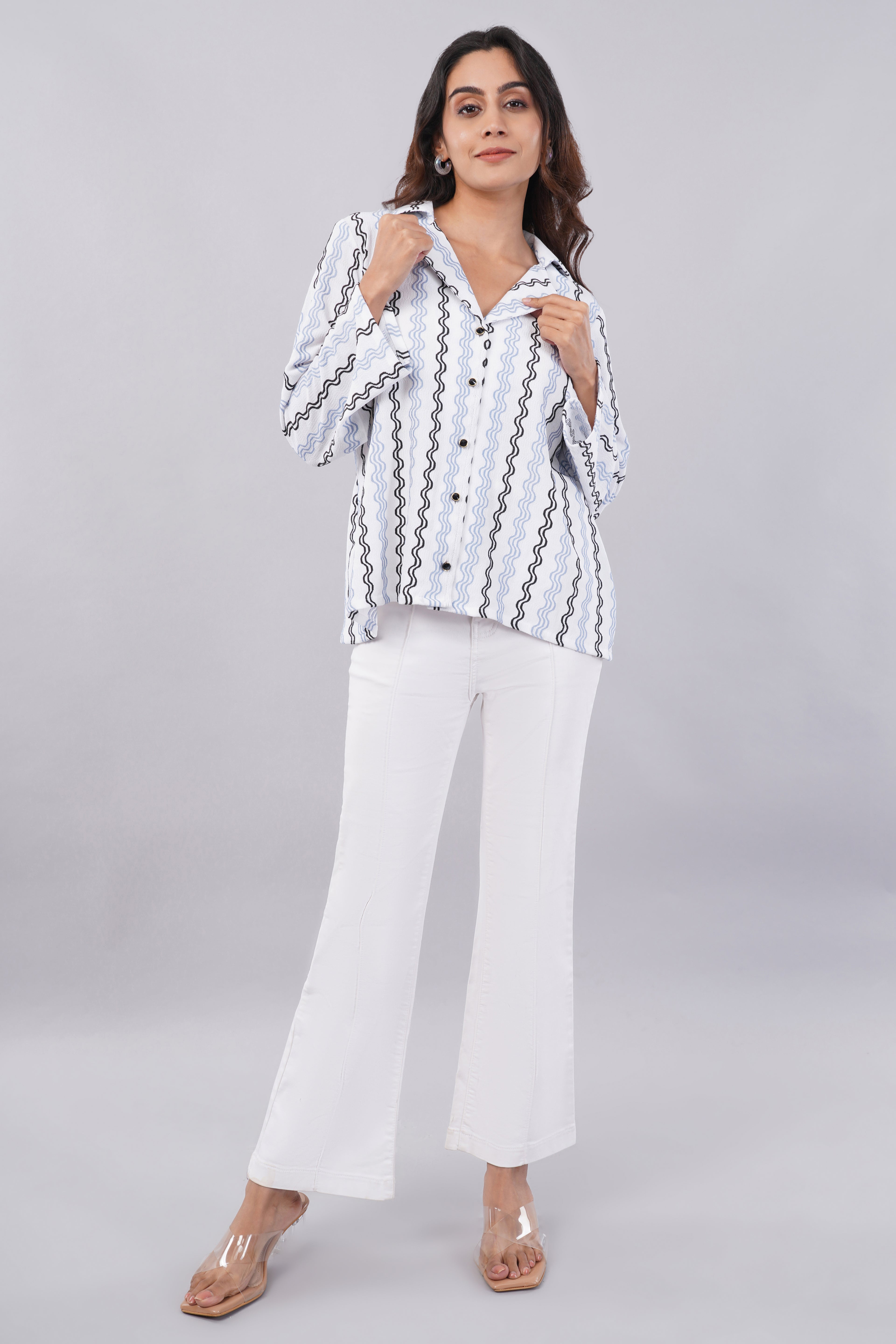 Formal Shirt with self fabric