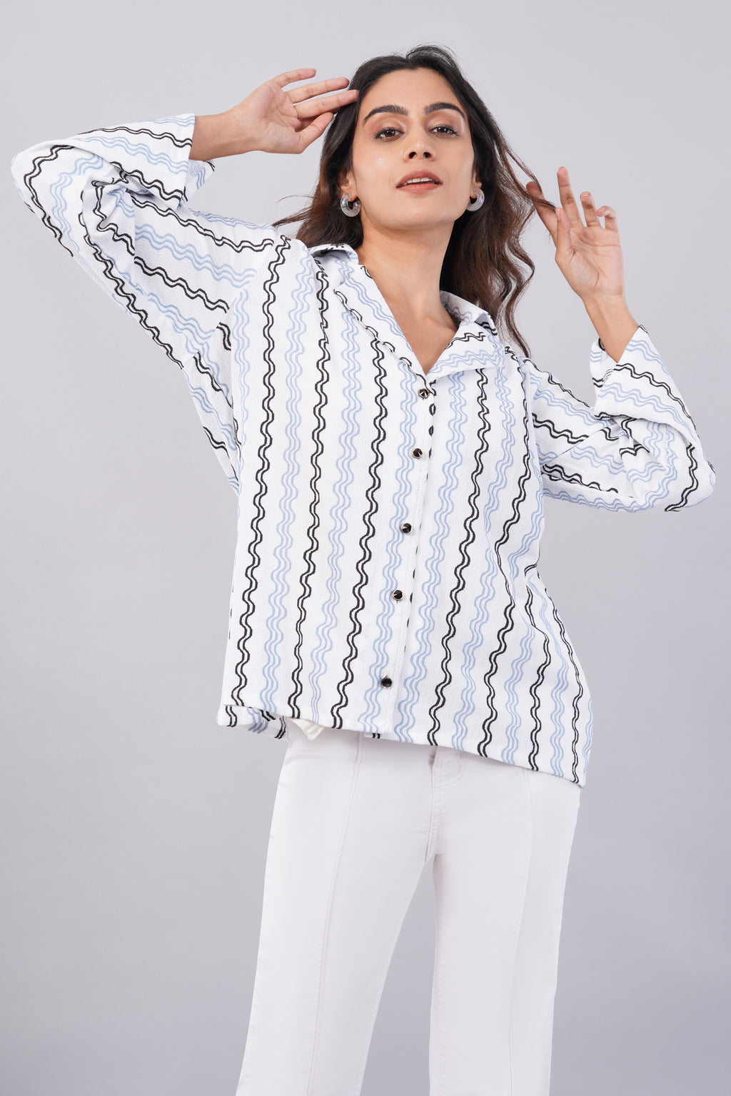 Formal Shirt with self fabric