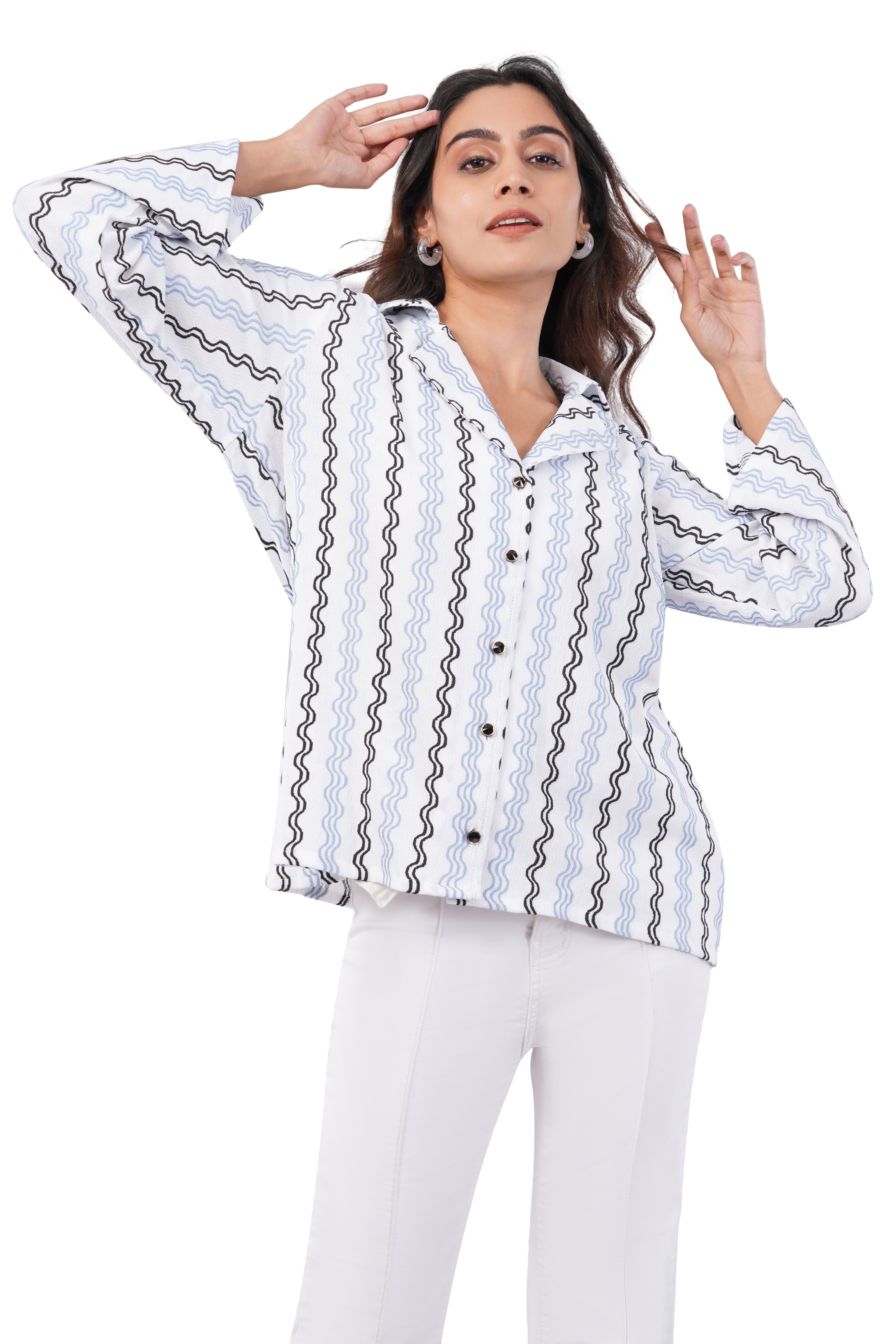 Formal Shirt with self fabric