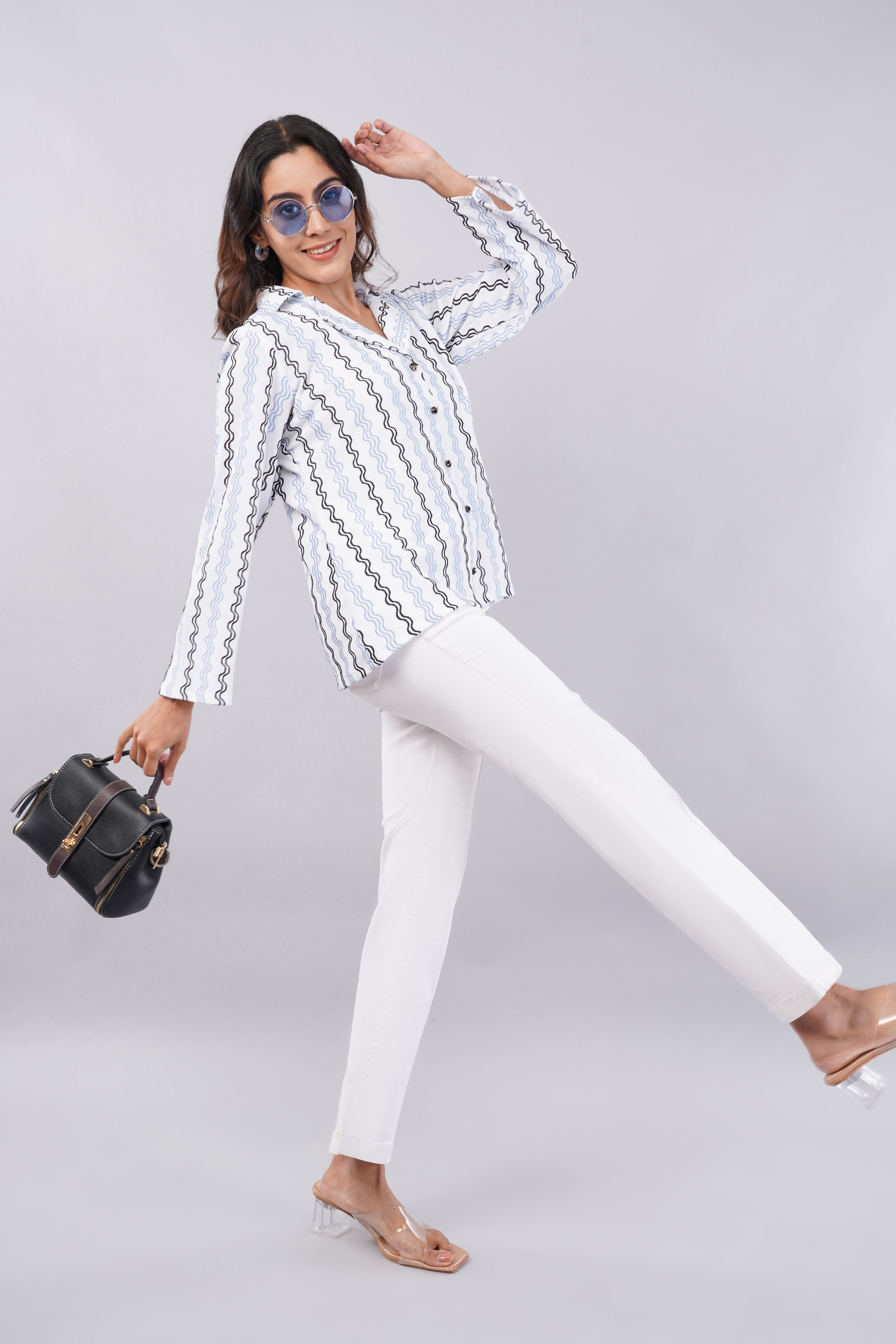 Formal Shirt with self fabric