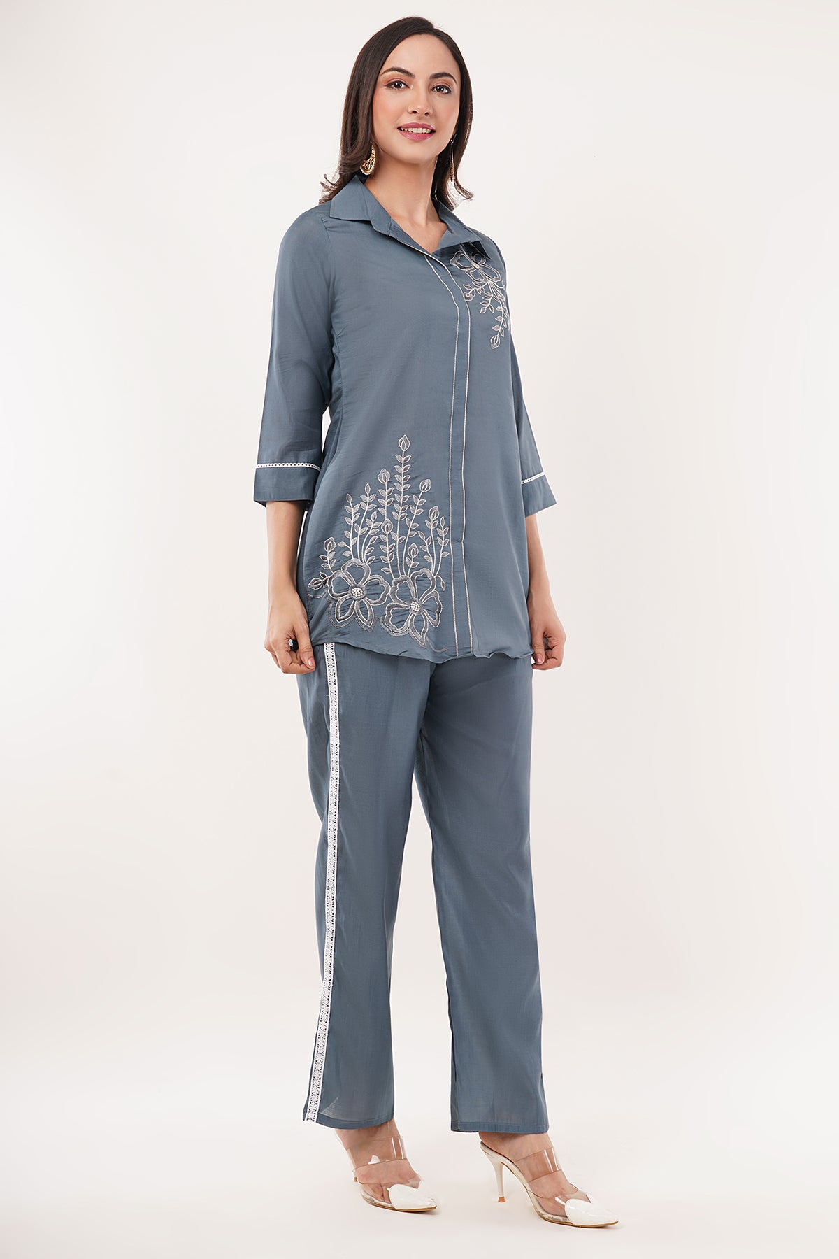 Roman silk co ord set